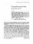 Research paper thumbnail of Forecasting non‐normal time series