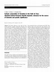 Research paper thumbnail of Isotopic composition of strontium in the Valle de Tena (Spanish Central Pyrenees) fluorite deposits: relevance for the source of elements and genetic significance