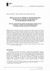 Research paper thumbnail of Impact of use of chemical transformation modules in CALPUFF on the results of air dispersion modelling