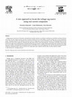 Research paper thumbnail of A new approach to locate the voltage sag source using real current component