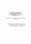 Research paper thumbnail of PENSAR LO PROPIO. Reflexiones filosoficas en torno de lo politico y social