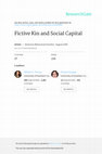 Research paper thumbnail of Fictive Kin and Social Capital: The Role of Peer Groups in Applying and Paying for College