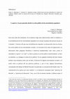 Research paper thumbnail of La guerra y la paz pensadas desde la acción política de los movimientos populares