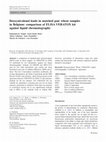 Research paper thumbnail of Deoxynivalenol loads in matched pair wheat samples in Belgium: comparison of ELISA VERATOX kit against liquid chromatography