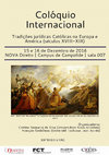 Research paper thumbnail of Seminario Tradicao juridica catolica