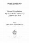 Research paper thumbnail of Donum Mycenologicum. Mycenaean Studies in Honour of Francisco Aura Jorro