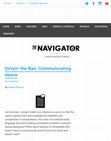 Research paper thumbnail of Dirtyin' the Nav: Communicating desire