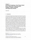 Research paper thumbnail of Functional Morphology of the Primate Hand: Recent Approaches Using Biomedical Imaging, Computer Modeling, and Engineering Methods