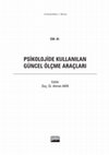 Research paper thumbnail of PSİKOLOJİDE KULLANILAN GÜNCEL ÖLÇME ARAÇLARI Cilt -II- YAKIN İLİŞKİLER PSİKOLOJİSİ