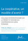 Research paper thumbnail of La coopérative, un modèle d'avenir