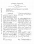 Research paper thumbnail of A structural property of matter resulting from non-markovian stochastic processes