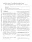 Research paper thumbnail of Dimensional Analysis of Thrusting by Electromagnetic Inertia