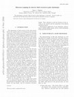 Research paper thumbnail of Electron Trapping by Electric Field Reversals in Glow Discharges