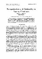 Research paper thumbnail of Renegotiation and optimality in agency contracts