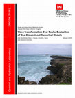 Research paper thumbnail of Wave Transformation Over Reefs: Evaluation of One-Dimensional Numerical Models