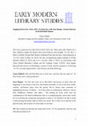 Research paper thumbnail of Staging Ford in New York, 2015: An Interview with Jesse Berger, Artistic Director of the Red Bull Theater, in EMLS special Ford issue (2017)