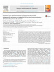 Research paper thumbnail of Synthesis and characterization of polypyrrole decorated graphene/-cyclodextrin composite for low level electrochemical detection of mercury (II) in water