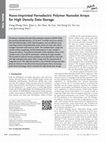 Research paper thumbnail of Nano-Imprinted Ferroelectric Polymer Nanodot Arrays for High Density Data Storage