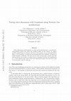 Research paper thumbnail of Newton's Law Modifications due to Extra Dimensional Spaces with Dirichlet or Neumann boundaries