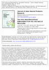 Research paper thumbnail of Two new isoarylbenzofuran diglucosides from the root bark of Morus alba