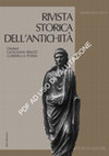 Research paper thumbnail of "Capaces imperii" y gobernadores de la Hispania citerior. A propósito de Tac. Ann. 1, 12-13. "Rivista Storica dell'Antichità" XLV, 2016 pp. 101-136