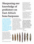 Research paper thumbnail of Sharpening our knowledge of prehistory on East Africa's bone harpoons