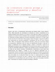 Research paper thumbnail of La literatura clásica griega y latina: propuestas y desafíos didácticos