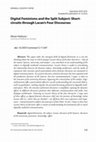 Research paper thumbnail of 'Digital Feminisms and the Split Subject: Short-Circuits through Lacan’s Four Discourses,' Communication and Media Journal XI (38): 135–166.