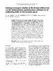 Research paper thumbnail of Feeding electrogram studies on the African cattle brown ear tick Rhipicephalus appendiculatus: evidence for an antifeeding effect of tick resistant serum