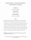 Research paper thumbnail of Hegemonic masculinity vs. a caring masculinity: Implications for understanding primary caregiving fathers