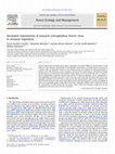 Research paper thumbnail of Nucleated regeneration of semiarid sclerophyllous forests close to remnant vegetation