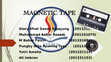 Research paper thumbnail of MAGNETIC TAPE