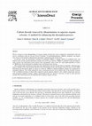 Research paper thumbnail of Carbon dioxide removal by alkanolamines in aqueous organic solvents. A method for enhancing the desorption process