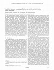 Research paper thumbnail of Capillary pressure as a unique function of electric permittivity and water saturation