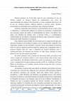 Research paper thumbnail of Falta a setores do Movimento LGBT uma leitura mais crítica do Neoliberalismo (Justificando - Carta Capital)