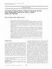 Research paper thumbnail of Osmotic-Driven Release Kinetics of Bioactive Therapeutic Proteins from a Biodegradable Elastomer are Linear, Constant, Similar, and Adjustable