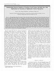 Research paper thumbnail of Relationships between Numbers of Vertebrae, Scale Counts, and Body Size, with Implications for Taxonomy in Nightsnakes (Genus: Hypsiglena