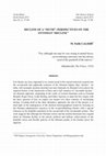 Research paper thumbnail of Decline of a 'Myth': Perspectives on the Ottoman 'Decline,' Tarih Okulu 9 (2011): 37-60.