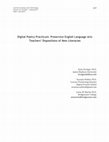 Research paper thumbnail of Digital Poetry Practicum: Preservice English Language Arts Teachers' Dispositions of New Literacies