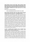 Research paper thumbnail of "Küresel Güvenlikten Küresel Tahakküme: BM Güvenlik Sistemi ve İslam Dünyası" Kitabı Üzerine- Prof. Dr. Berdal Aral ile Mülakat