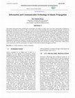 Research paper thumbnail of Information and Communication Technology in Islamic Propagation