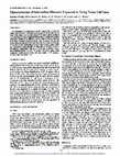 Research paper thumbnail of Characterization of Intermediate Filaments Expressed by Ewing Tumor Cell Lines