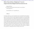 Research paper thumbnail of Better than (when) a Magistrate? Caesar’s Suspension from Magisterial Functions in 62 B.C.