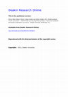 Research paper thumbnail of Deakin authentic teacher assessment : “authentically assessing beginning teaching : professional standards and teacher performance assessment”