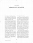 Research paper thumbnail of La musica nell’era digitale