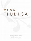 Research paper thumbnail of Analisis_Mesa_Julisa.pdf  Elaborado por Elisa Santín