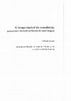 Research paper thumbnail of O tempo musical da consciência na filosofia de Henri Bergson