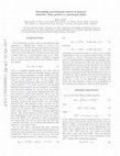 Research paper thumbnail of Decoupling gravitational sources in general relativity: from perfect to anisotropic fluids