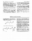 Research paper thumbnail of Additions and Corrections - Organoboron Compounds in Organic Synthesis. 1. Asymmetric Hydroboration