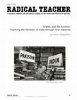 Research paper thumbnail of Orality and the Archive: Teaching the Partition of India through Oral Histories